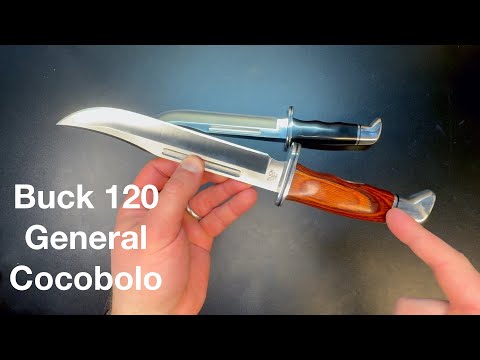 Buck 120 General (Cocobolo) Fixed Blade Knife