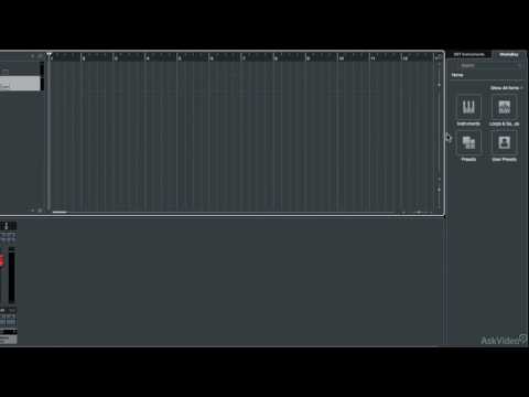 Cubase 9 101: Absolute Beginner's Guide - 17. Where Should You Start