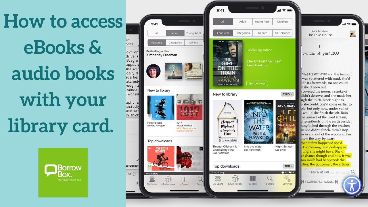 How to use BorrowBox app.