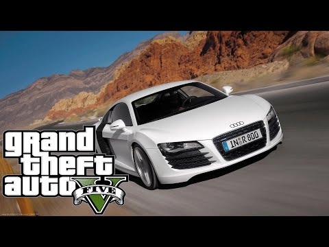 GTA 5 MOD:AUDI R8