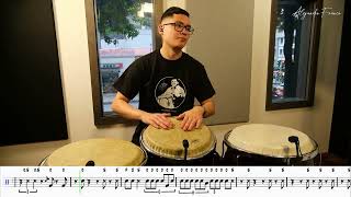 Suite for Congas | Giovanni Hidalgo Transcription + PDF + Play Along | Alejandro Franco