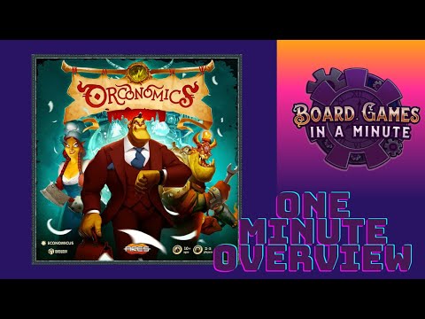 One Minute Overview of Orconomics