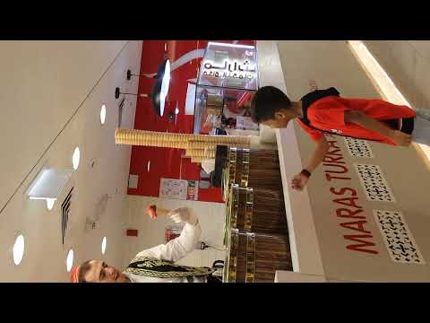 Turkish Ice Cream in Dubai Mall