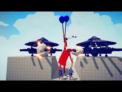 2x DA VINCI TANK + 2x BALLOON ARCHER vs EACH UNITS | TABS - Totally Accurate Battle Simulator