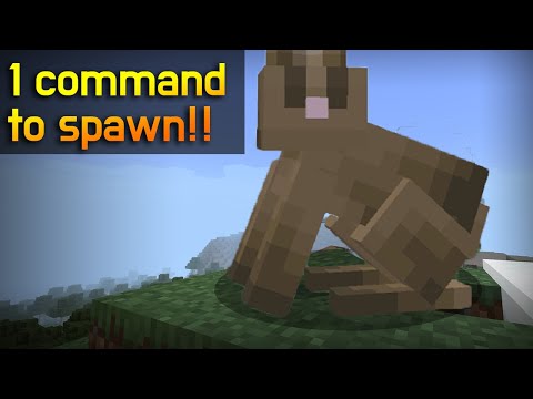 Element X - Minecraft PE's Hidden Mob #3: Giant Rabbit (How to spawn)