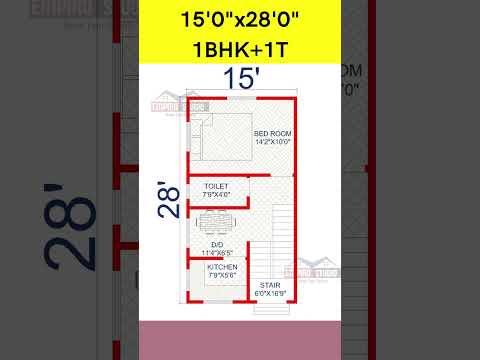 one bed room house plan in 39 sqm #shorts #trending #homeplan #housedesign #gharkanaksha