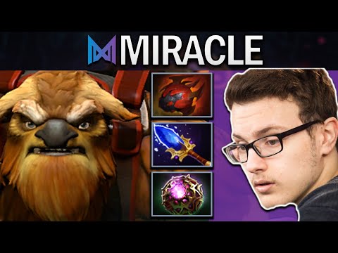 Earthshaker Dota 2 Gameplay Nigma.Miracle with Tarasque and Octarine