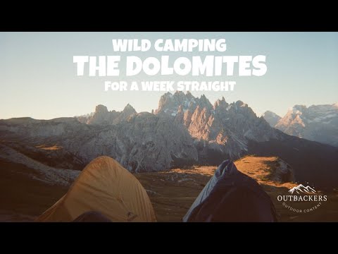 Wild Camping The Dolomites For A Week Straight