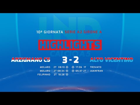 Highlights Arzignano 3-2 Alto Vicentino