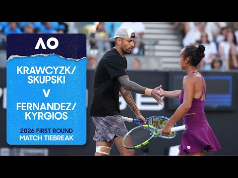 Krawcyzk/Skupski v Fernandez/Kyrgios Match Tiebreak | Australian Open 2026 First Round