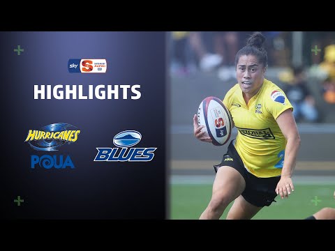 HIGHLIGHTS | Hurricanes Poua v Blues Women | Round 6, 2024