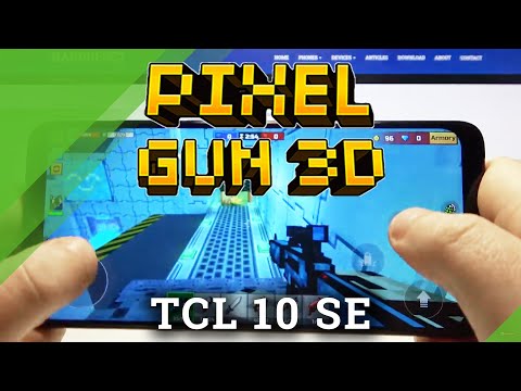 TCL 10 SE Pixel Gun 3D GamePlay | Teamfight Tactics Test on TCL 10 SE