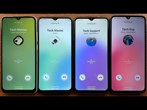 Samsung Galaxy A02s A03s A04s A05s Stock Dialer Outgoing and Incoming Calls (Android 12, 13)