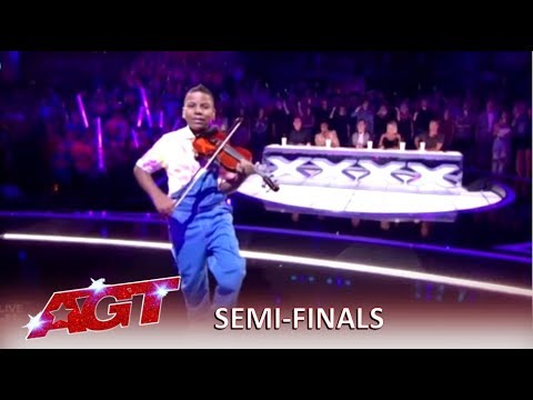 Tyler Butler-Figueroa: Simon's Golden Buzzer KILLS His Violin! | America's Got Talent 2019
