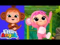 Funny Monkey Song Little Angels Kids Cartoons Songs Nursery Rhymes