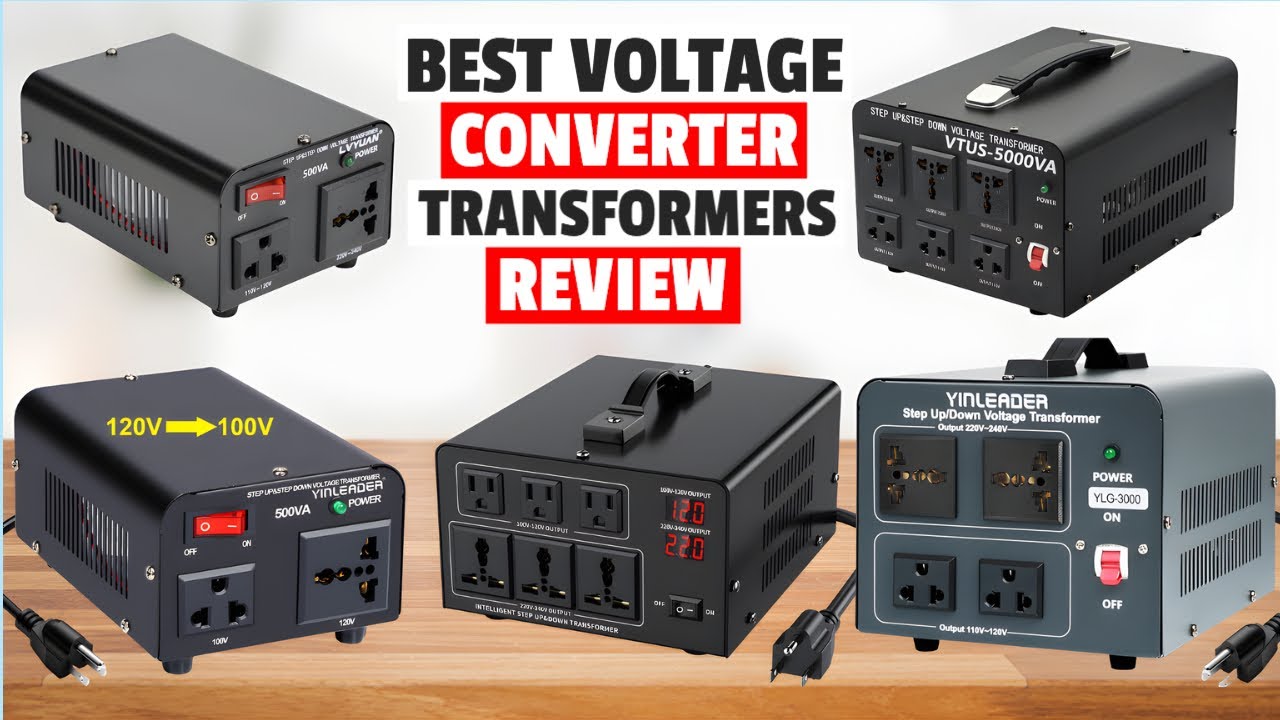 Top 5 Best Voltage Converter Transformers in 2026 | Step Up & Step Down Power
