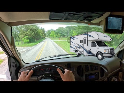 What is it like Driving a Class C Motorhome? Tips for driving a Ford e450 RV #winnebago #rv