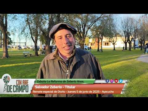 Salvador Zeberio - Remate de otoño de Cab. La Reforma de Zeberio Hnos. - Jueves 5/06/2025 - Ayacucho
