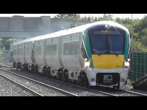 Irish Rail 22000 Class Intercity Train - Clondalkin Fonthill Station, Dublin