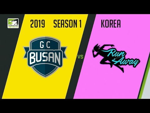 GC Busan WAVE vs RunAway (Part 1) | OWC 2019 Season 1: Korea