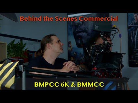 Behind the Scenes Commercial with #blackmagic. #bmpcc6k #bmmcc