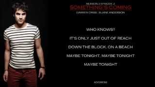 Glee _ Something&#39;s Coming Lyrics