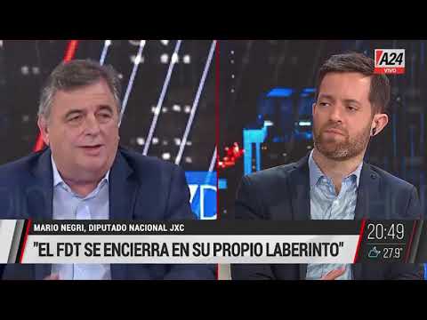 Luis Novaresio mano a mano con Mario Negri - Dicho Esto (24/11/2021)