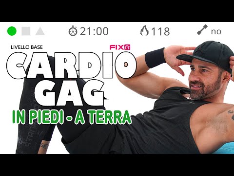 Cardio GAG! Allenamento Per Gambe, Addominali e Glutei Per Principianti