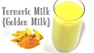 Turmeric Milk for WEIGHT LOSS & DETOX | GOLDEN MILK for Burn fat , Body swelling, Glowing Skin, Cold