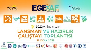 Ege Kariyer Fuarı 2025 Lansman