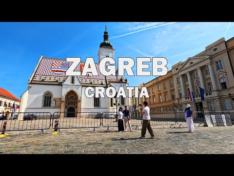 Zagreb, Croatia - Driving Tour 4K