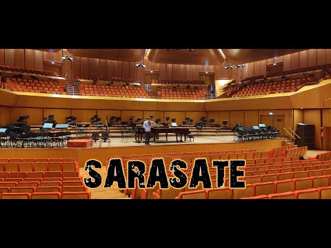 trying Sarasate in a BIG hall #violin