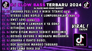 Download lagu DJ SLOW BASS TERBARU 2024🎵DJ I WANNA FEEL LIKE X NINIX TITANIC🎵DJ VIRAL TIKTOK TERBARU 2024 mp3