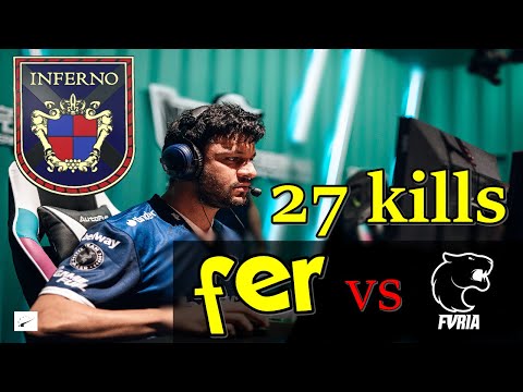 POV Fer vs Furia - (27-13) Inferno - CS:GO