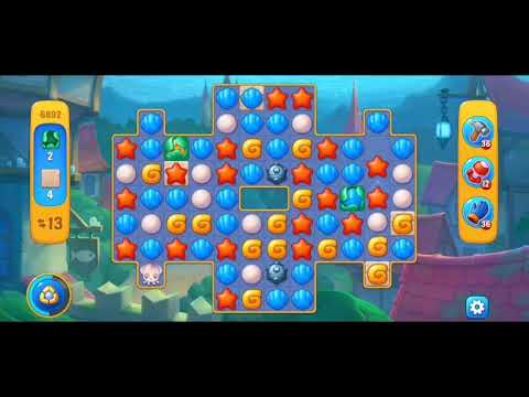 Fishdom 6892 Hard Level - NO 💣🧨💥