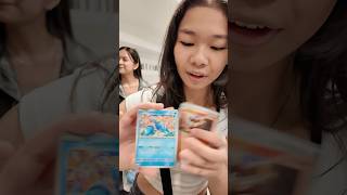 what pokemon card did they pull?!?! #pokemoncards #pokemontcg