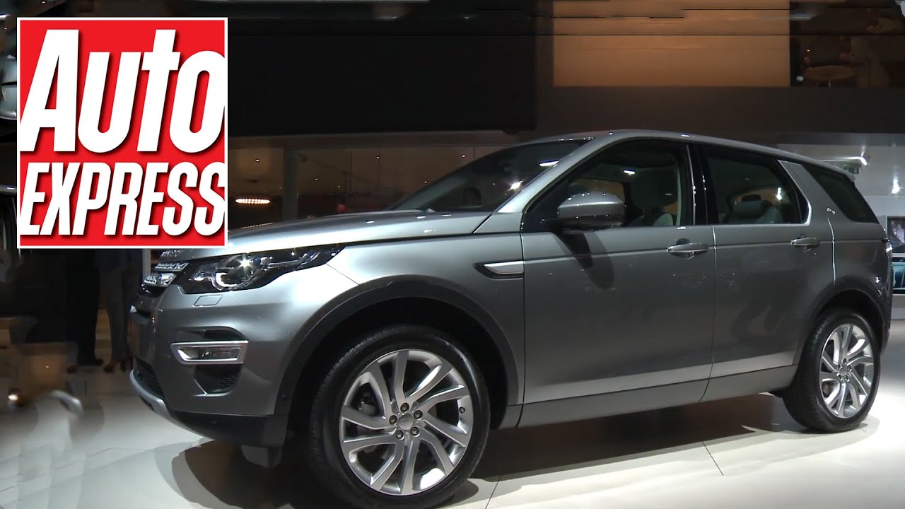 Land Rover Discovery Sport at the Paris Motor Show