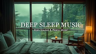 Relaxing Sleep Music with Rain Falling Outside the Warm Bedroom  - Healing Music with Rain #29