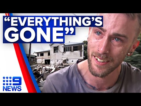 Devastated Lismore locals dealing with flood fallout | 9 News Australia