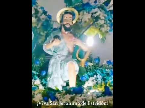 Entrada de la Sagrada Imagen de San Jerónimo al Santuario en Guayabal Guárico Venezuela 2025