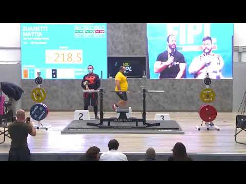 7° GARA NAZ.  COPPA BERTOLETTI DI PANCA CLASSIC M/F.- Uomini  Senior  Cat. -105, -120, +120 kg.