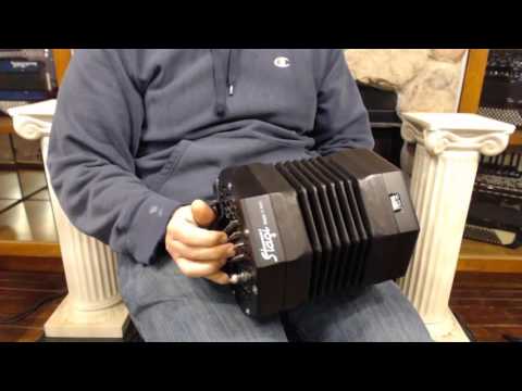 STAGA56N - New Black Stagi English Concertina Model A-56-N $1299
