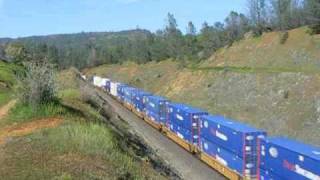 preview picture of video 'Railfanning Oroville, California: March 26, 2009'