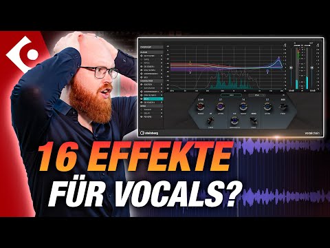 Cubase 13: Mit VocalChain zum Topsound beim Gesang abmischen!
