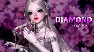 💎DIAMOND💎루츠돌 모델 델프 다이아를 다이아몬드 테마로 꾸며봤어요 /딩가의 회전목마 (DINGA)