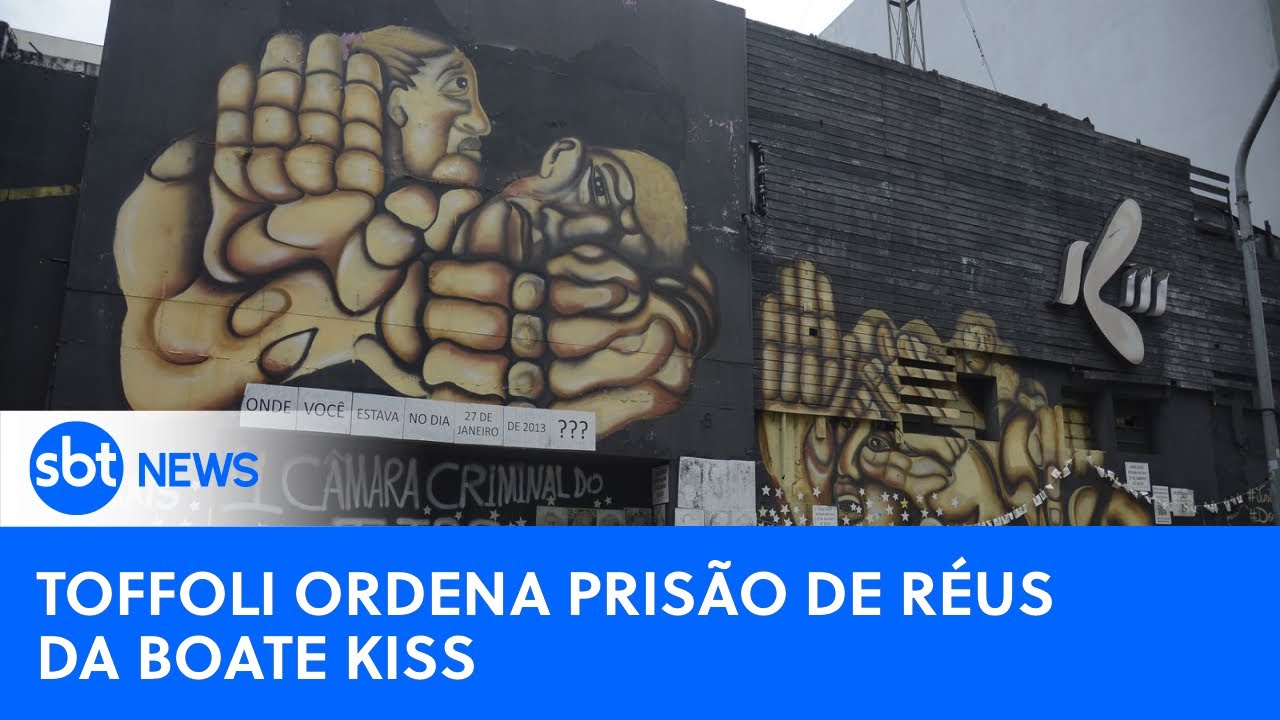 🔴SBT News na TV: Toffoli reverte anulação de júri da Boate Kiss e ordena prisão dos réus