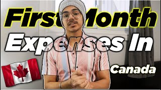 First Month Expenses In Canada As An International Student | * NO CLICKBAIT *