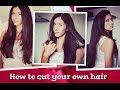 КАК ПОДСТРИЧЬ СЕБЯ ДОМА. стрижка лесенка. How to cut your own hair 