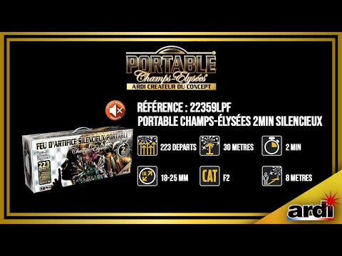 22359LPF - Portable Champs-Elysées 2min Silencieux