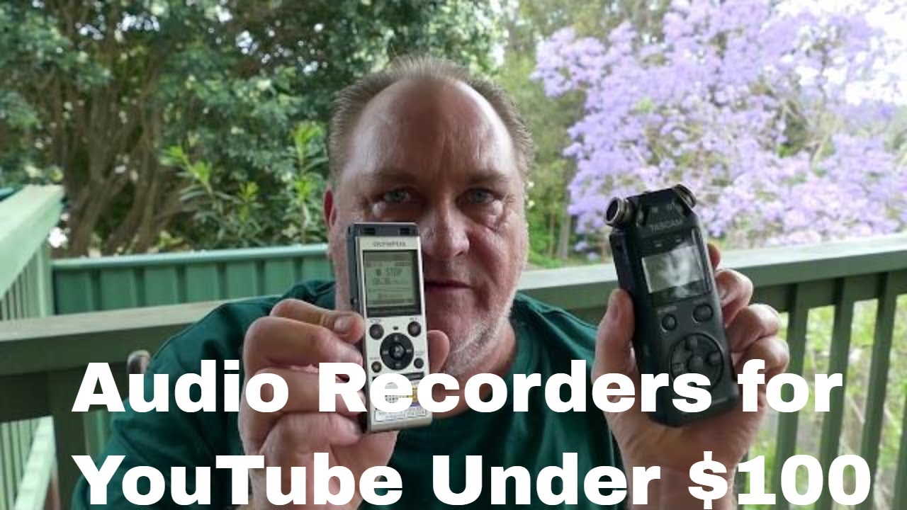 Audio Recorders for YouTube Under $100